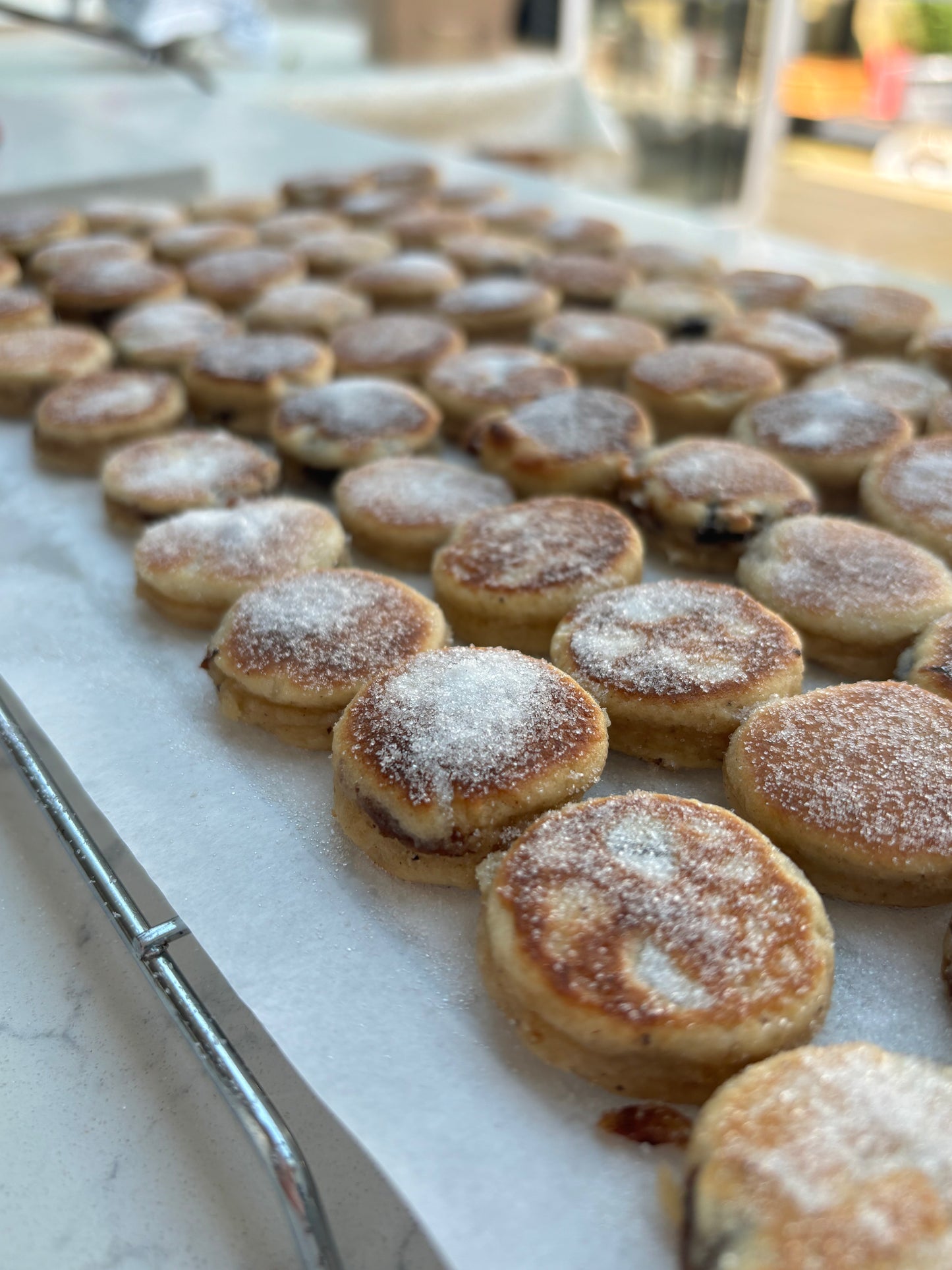 White Chocolate Chip Welsh Cakes